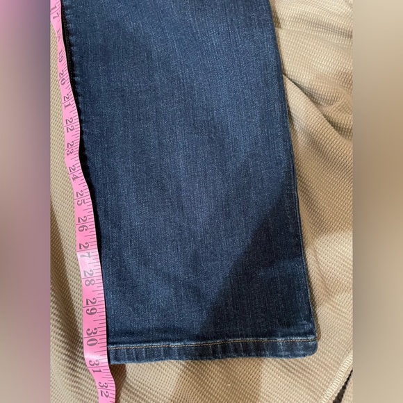 18 W Lauren Ralph Lauren Classic Blue Women's Jeans Modern-Straight Curvy - Picture 9 of 16